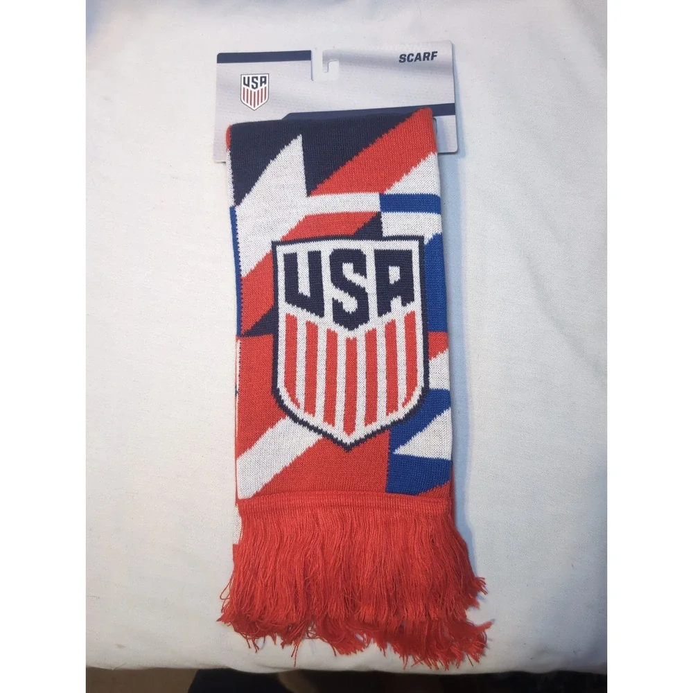 USA U.S Soccer Futbol Scarf FIFA World Cup Icon Sports Official Merch
